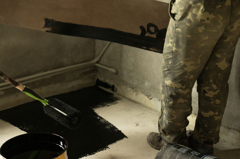 Interior Basement Waterproofing Finish